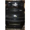 Image 1 : CERAMIC TOP BLACK OVEN WITH HOOD FAN
