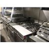 Image 1 : VULCAN DOUBLE OVEN WITH 48" FLAT TOP GRILL &