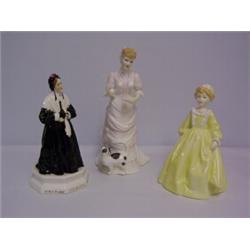 ROYAL DOULTON FIGURE, 'Lucy' young girl giving milk to her cat 50 - 70...