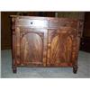 Image 1 : VICTORIAN MAHOGANY CHIFFONIER,with two drawers over two doors with scrolled and reeded plasteres...