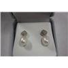 Image 1 : STERLING SILVER FRESHWATER PEARL & DIAMOND (0.2ct)