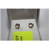 Image 1 : 10K GOLD MOONSTONE EARRINGS