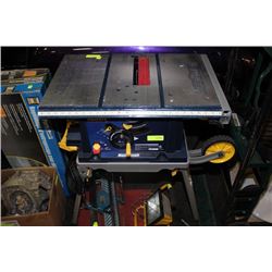 Mastercraft portable 10" table saw