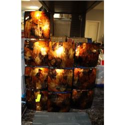 3 PC METAL WALL DECOR