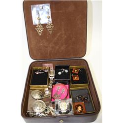 JEWELRY BOX WITH CONTENTS