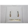 Image 1 : 14K GOLD DIAMOND EARRINGS