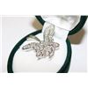 Image 1 : STERLING SILVER CZ BUTTERFLY PENDANT