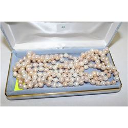 OPERA LENGTH 64" ENDLESS NECKLACE WITH PEARLS