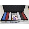 Image 1 : POKER SET IN METAL CASE