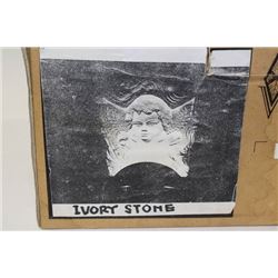 VISIONQUEST IVORYSTONE ANGEL SCULPTURE