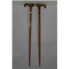 Image 1 : 2 WOOD-CARVED CANES