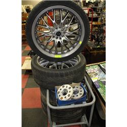 SET OF CORE RACING MAGS W/ WHEEL SPACER KIT