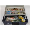 Image 1 : FISHING BOX W / WITH HOOKS ETC