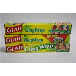 30M ROLL OF CLING WRAP X3 (SOLD X 3)