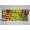 Image 1 : 30M ROLL OF CLING WRAP X3 (SOLD X 3)