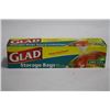 Image 1 : BOX OF 50 LARGE GLAD STORAGE BAGS
