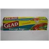 Image 1 : BOX OF 50 LARGE GLAD STORAGE BAGS
