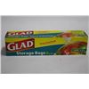 Image 1 : BOX OF 50 LARGE GLAD STORAGE BAGS