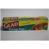 Image 1 : BOX OF 50 LARGE GLAD STORAGE BAGS