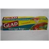 Image 1 : BOX OF 50 LARGE GLAD STORAGE BAGS