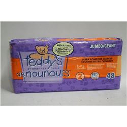 PACK OF 48 SZ 5-8KG ULTRA COMFORT DIAPERS