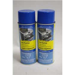 TWO CANS OF NO FUME OVEN CLEANER