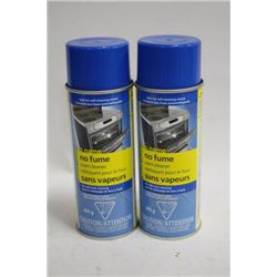 TWO CANS OF NO FUME OVEN CLEANER