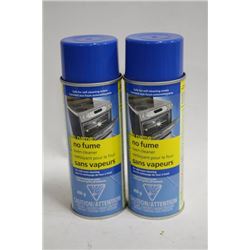 TWO CANS OF NO FUME OVEN CLEANER