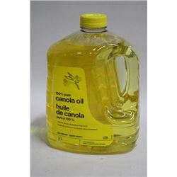 3L BOTTLE OF 100% PURE CANOLA OIL