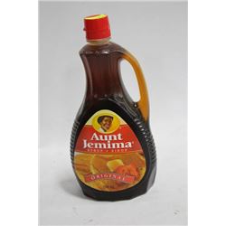 750ML BOTTLE OF AUNT JEMIMA ORIGINAL SYRUP
