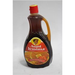750ML BOTTLE OF AUNT JEMIMA ORIGINAL SYRUP