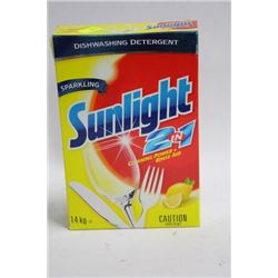 1.4KG BOX OF SUNLIGHT DISHWASHING DETERGENT