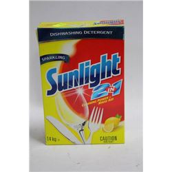1.4KG BOX OF SUNLIGHT DISHWASHING DETERGENT