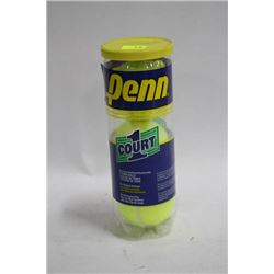 BOX OF 3 PENN TENNIS BALLS