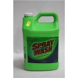 5L BOTTLE OF SPRAY AND WASH LAUNDRY STAIN REMOVER