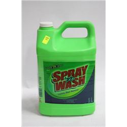 5L BOTTLE OF SPRAY AND WASH LAUNDRY STAIN REMOVER