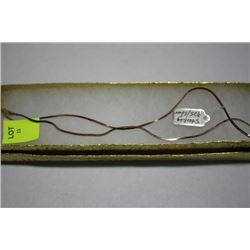 STERLING 925 SILVER ROUND 17" NECKLACE