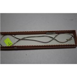 STERLING SILVER E.P. 17" NECKLACE