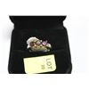 Image 1 : STERLING 925 SILVER GARNET 3 STONES SZ 7