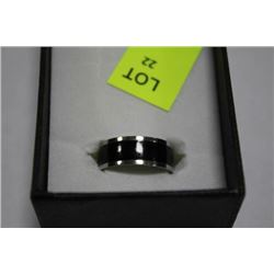 STAINLESS STEEL BLACK TRIM SZ