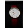 Image 1 : XIAN BIEN QUARTZ WOMENS WATCH W/ RED STRAP