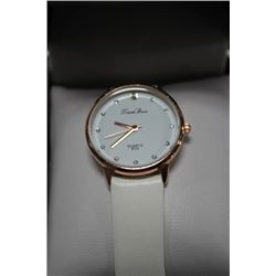 XIGN BEIN WOMENS WATCH WHITE FACE & RED STRAP