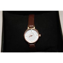 GO GOEY WOMENS WATCH BROWN STRAP