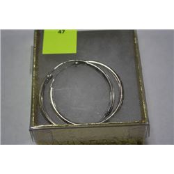 .925 SILVER EARRINGS (4.4 GRAMS)