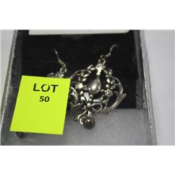 .925 SILVER EARRINGS (8.2 GRAMS)