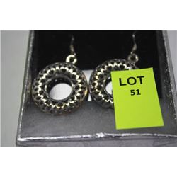 .925 SILVER EARRINGS (7.2 GRAMS)