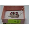 Image 1 : .925 SILVER NATURAL RUBY RING