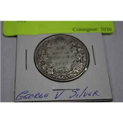 1919 GEORGE V SILVER 50 CENT