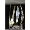 Image 1 : THREE ESTATE LADIES SEIKO WATCHES