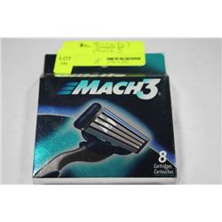PK OF 8 MACH 3 REPLACEMENT RAZOR BLADES